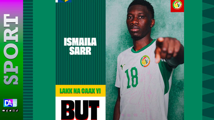 Sénégal-Irak : Ismaïla Sarr double la mise après une passe lumineuse de Lamine Camara(2-0)