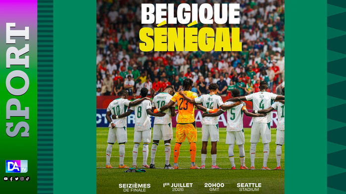 Coupe du monde 2026 : le Sénégal défiera finalement la Belgique en seizièmes de finale Coupe du monde 2026 : le Sénégal défiera finalement la Belgique en seizièmes de finale