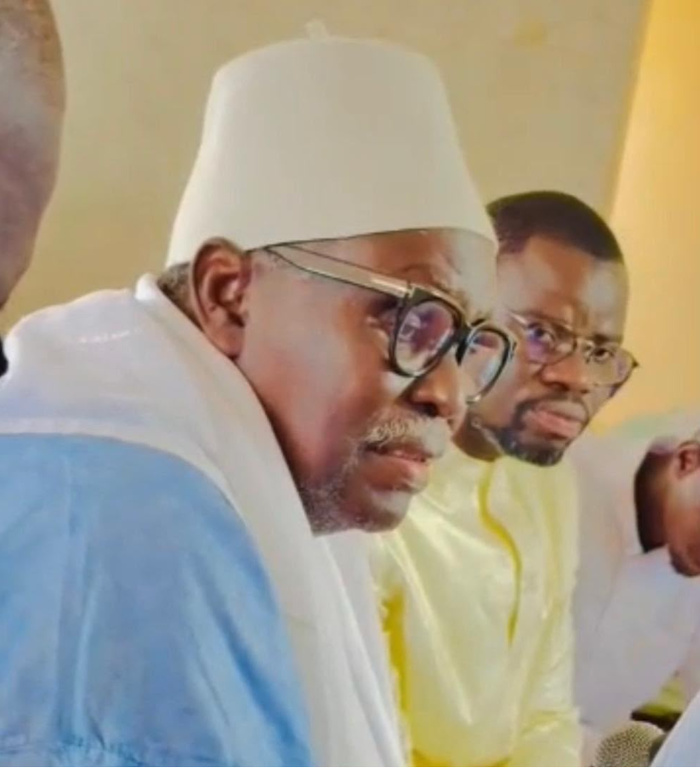 AFFÉ LAKRAM : « Quiconque veut déstabiliser ce pays doit être jeté en prison » a confié Serigne Moustapha Abdou Lakram Mbacké au ministre Abdou Ahad Ndiaye AFFÉ LAKRAM : « Quiconque veut déstabiliser ce pays doit être jeté en prison » a confié Serigne Moustapha Abdou Lakram Mbacké au ministre Abdou Ahad Ndiaye