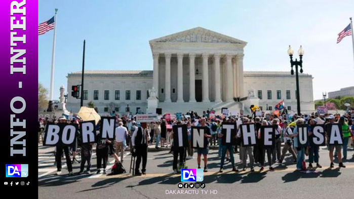 La Cour suprême américaine sanctuarise le droit du sol, un revers majeur pour Trump La Cour suprême américaine sanctuarise le droit du sol, un revers majeur pour Trump