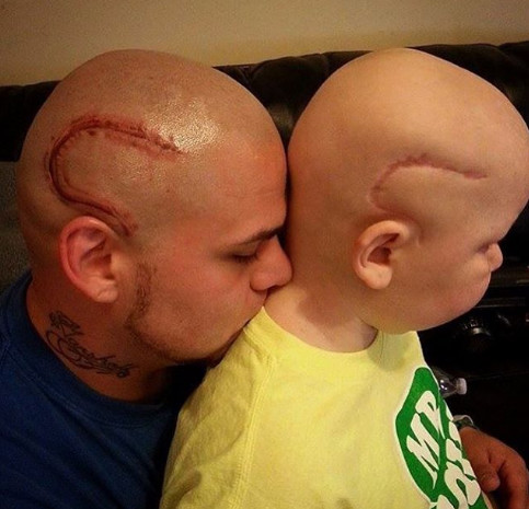 L'émouvant tatouage d'un père pour son fils