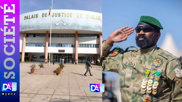 Insultes contre Assimi Goïta et Abdoulaye Maïga: le tiktokeur  malien Alassane Diop condamné à un an ferme à Dakar et 5 millions de francs Cfa de dommages et intérêts