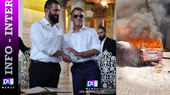 Attentats à la bombe à Damas en pleine visite de Macron Attentats à la bombe à Damas en pleine visite de Macron