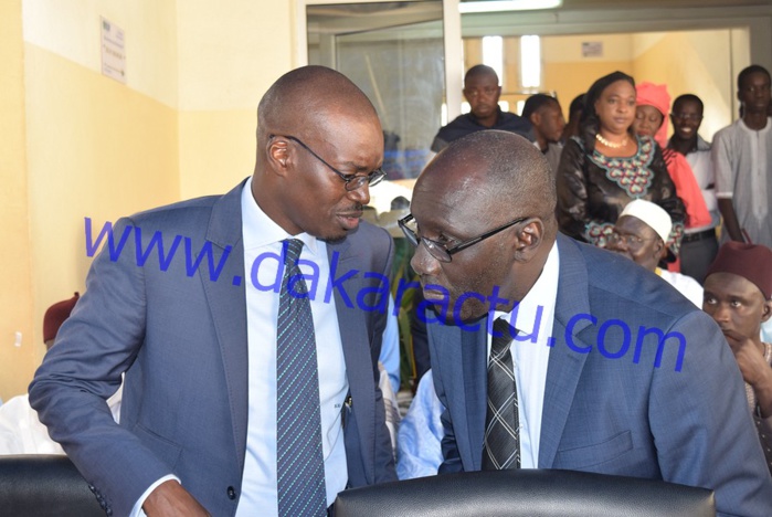 SN/HLM : Les images de la passation de service entre Mamadou Kassé et Ibrahima Wade 