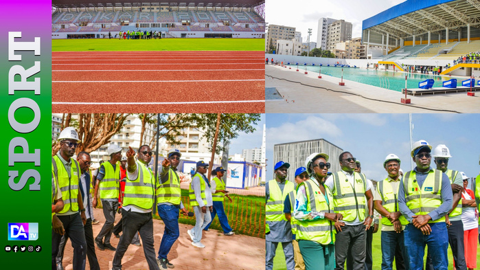 Infrastructures phares des JOJ dakar 2026, le stade iba mar diop et la piscine olympique sur la ligne d'arrivee : Déthié Fall met Djirèye clotilde Coly sur la piste