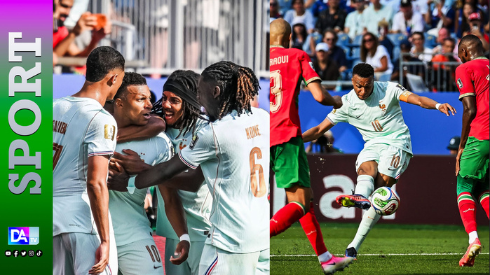 Mondial-2026: les Bleus trop forts pour le Maroc et au rendez-vous des demis