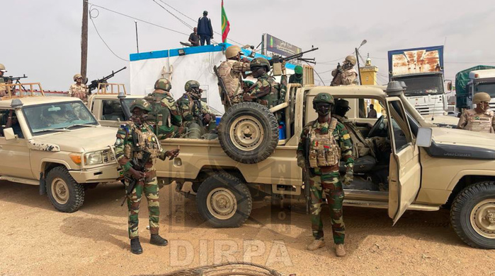 Sécurité transfrontalière : fin d'une patrouille conjointe entre les FDS sénégalaises et mauritaniennes