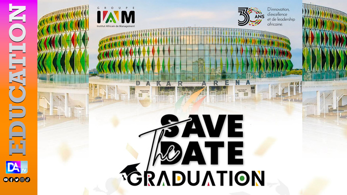 Graduation 2026 : le Groupe IAM donne rendez-vous à ses diplômés le 18 juillet à Dakar Arena…une nouvelle génération de leaders célébrée Graduation 2026 : le Groupe IAM donne rendez-vous à ses diplômés le 18 juillet à Dakar Arena…une nouvelle génération de leaders célébrée