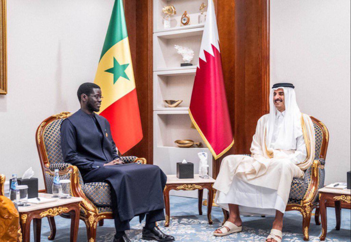 Décès de Cheikh Hamad bin Khalifa Al Thani, père de l'Émir du Qatar : Bassirou Diomaye Faye présente ses condoléances Décès de Cheikh Hamad bin Khalifa Al Thani, père de l'Émir du Qatar : Bassirou Diomaye Faye présente ses condoléances