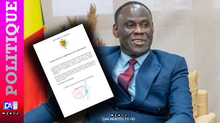 Conseil constitutionnel/Décret présidentiel : Ousmane Diagne nommé président en remplacement de feu Mamadou Badio Camara Conseil constitutionnel/Décret présidentiel : Ousmane Diagne nommé président en remplacement de feu Mamadou Badio Camara