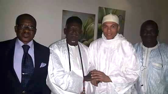 Le fils aîné du Khalife parmi les premiers Sénégalais à rencontrer Karim libre