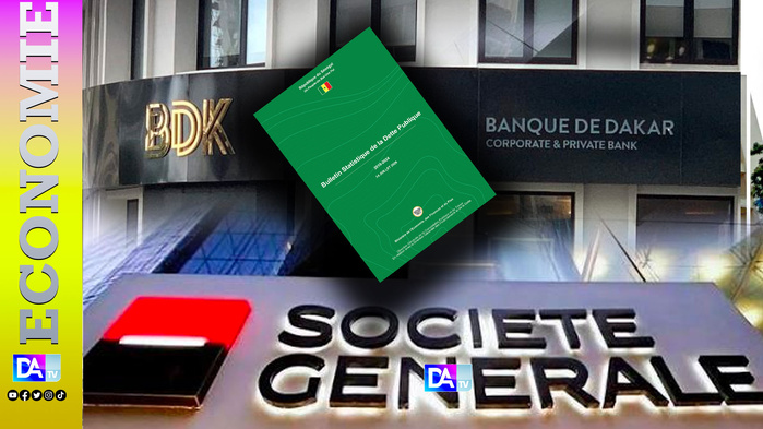 Dette bancaire de l’État : sept établissements concentrent 60 % de l’encours de l’État…Société Générale et BDK arrivent en tête des créanciers recensés (Bulletin Statistique de la Dette Publique 2019-2024) Dette bancaire de l’État : sept établissements concentrent 60 % de l’encours de l’État…Société Générale et BDK arrivent en tête des créanciers recensés (Bulletin Statistique de la Dette Publique 2019-2024)