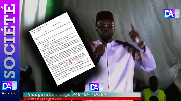 Propos sur « l’argent sale » à Touba : une plainte déposée contre Ousmane Sonko au parquet de Dakar