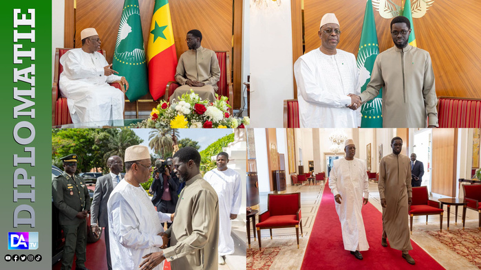 Tête-à-tête au Palais : Le PR Diomaye Faye  et Macky  Sall en toute intimité autour de la candidature à l’ONU, une rencontre symbolique au sommet de l’État
