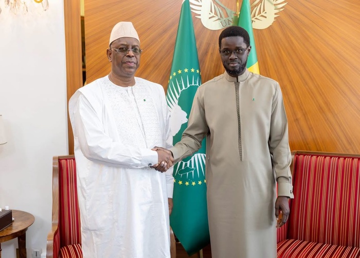 Tête-à-tête au Palais : Le PR Diomaye Faye et Macky Sall en toute intimité autour de la candidature à l’ONU, une rencontre symbolique au sommet de l’État Tête-à-tête au Palais : Le PR Diomaye Faye et Macky Sall en toute intimité autour de la candidature à l’ONU, une rencontre symbolique au sommet de l’État