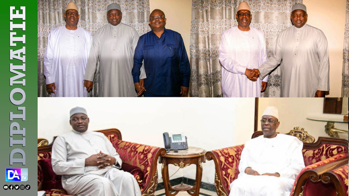 En Gambie, Adama Barrow apporte son soutien à la candidature de Macky Sall à l’ONU En Gambie, Adama Barrow apporte son soutien à la candidature de Macky Sall à l’ONU