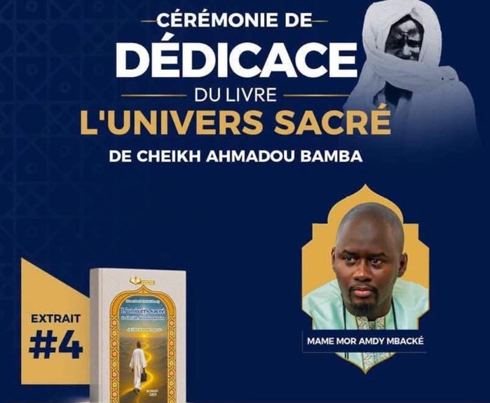MAGAL 2026- Dédicace de l’ouvrage « L'Univers Sacré de Cheikh Ahmadou Bamba»à Massalik cet aprè-midi