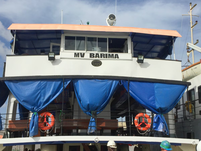 Un ferry fait naufrage avec 116 personnes à bord au large des côtes du Guyana Un ferry fait naufrage avec 116 personnes à bord au large des côtes du Guyana