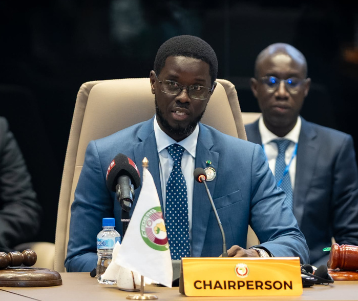 Présidence de la CEDEAO : Le PR Bassirou Diomaye Faye salue la confiance de ses pairs et félicite le Général Birame Diop Présidence de la CEDEAO : Le PR Bassirou Diomaye Faye salue la confiance de ses pairs et félicite le Général Birame Diop