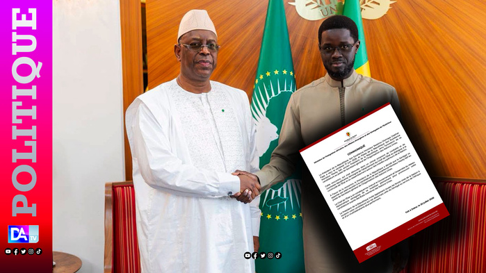 Macky Sall remercie le président Diomaye après l’annonce du soutien officiel du Sénégal à sa candidature à l’ONU Macky Sall remercie le président Diomaye après l’annonce du soutien officiel du Sénégal à sa candidature à l’ONU