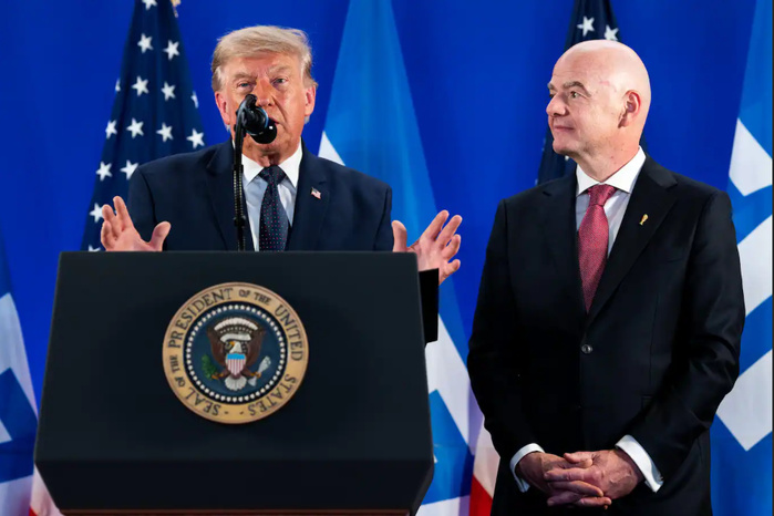 Trump veut qu’Infantino devienne secrétaire général de l’ONU Trump veut qu’Infantino devienne secrétaire général de l’ONU
