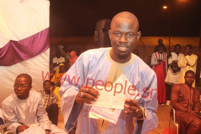 Mohamed Niang "Bou Cheikh Béthio" a présenté ses nouveaux singles au public