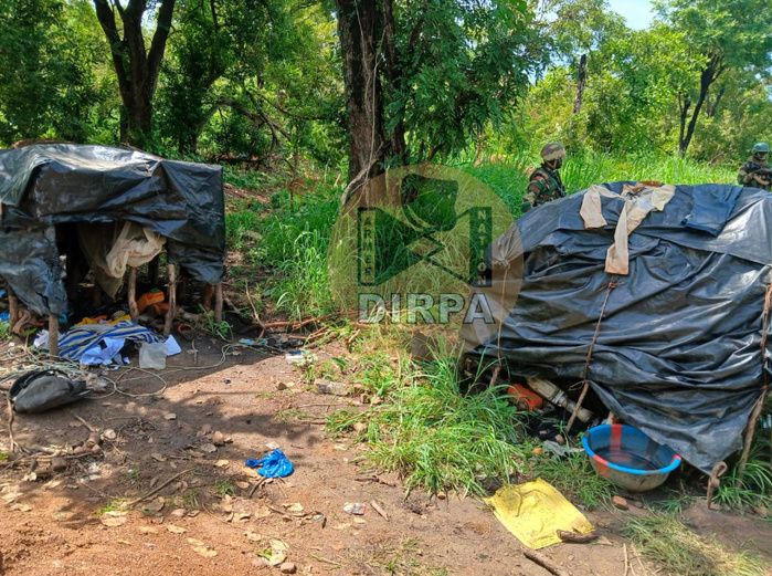Falémé : l'Armée démantèle un nouveau site d'orpaillage clandestin
