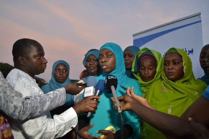 Les images de la distribution de n'dogou par les femmes du Ris ( Rassemblement islamique du Sénégal ) dirigées par la journaliste Hourèye Thiam Preira