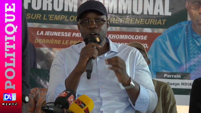 Forum communal de Khombole- Ousmane Sonko raille ses adversaires: " Mane sakh Damaa yakamti élection, thilaniouy xam né ndékété teuyé wouniou dara".