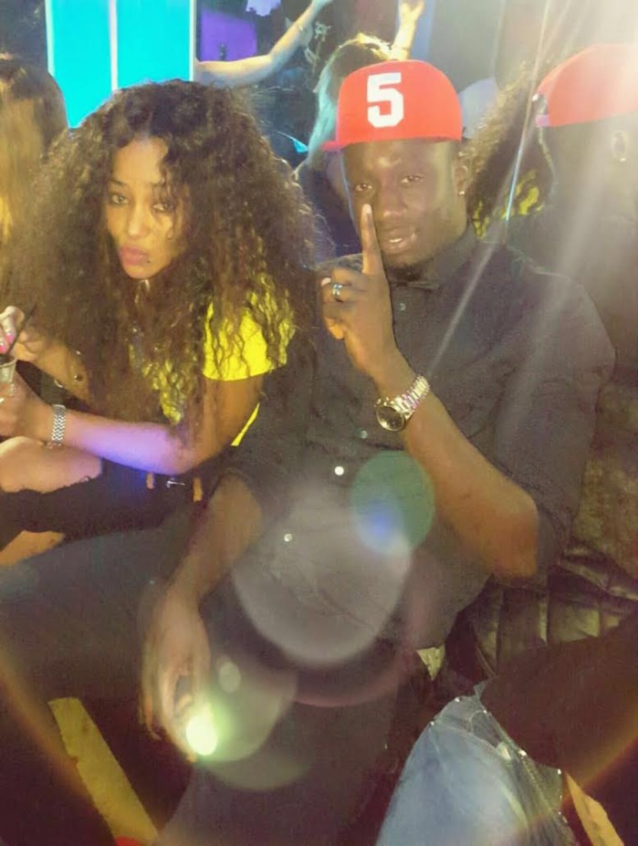 CHINE : L'international de football Mbaye Diagne en compagnie de sa femme Daba Diouf CHINE : L'international de football Mbaye Diagne en compagnie de sa femme Daba Diouf