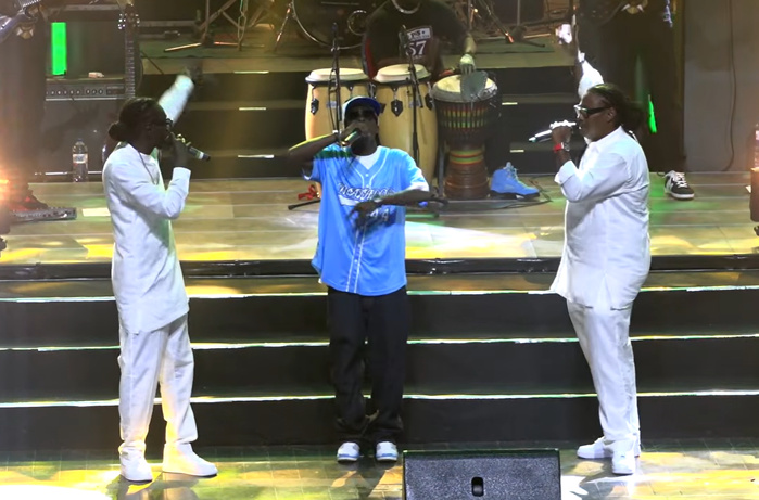 [ Images] 37 ans de Positive Black Soul : Awadi et Duggy Tee font vibrer le Grand Théâtre