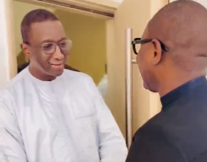 Visite de courtoisie : L'ancien premier ministre Amadou Bâ chez Badara Gadiaga