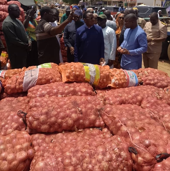 Gamou Tivaouane- approvisionnement correct du marché en denrées alimentaires: " les prix que j'ai vus sont rassurants"( Serigne Guèye Diop, ministre).