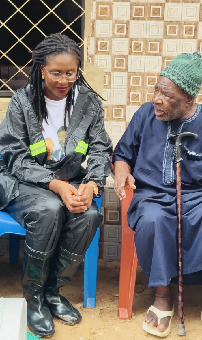 Parcelles Assainies sous les eaux : Fatou Kiné Diakhaté au chevet des impactés, annonce la tenue prochaine d'un forum sur l’assainissement