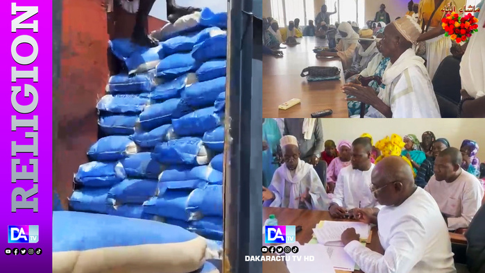 Farba Ngom déploie les grands moyens pour le Gamou: 135 tonnes de riz, 53 bœufs et 2500 cartes CMU distribuées aux Agnam