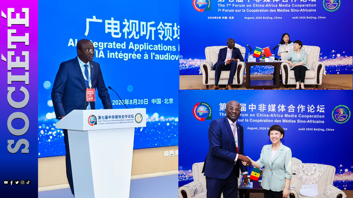 Chine / 7ème forum des médias sino-africains : Le ministre Bakary Sarr représenté par son SG plaide pour une coopération médiatique sur l’IA