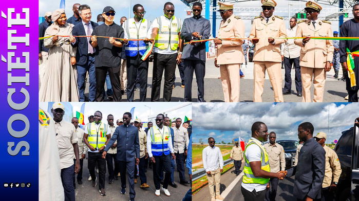 Ouverture officielle de l'Autoroute à pèage Mbour- Fatick- Kaolack: " L'autoroute qui aurait dû être livrée en fin septembre, est aujourd'hui ouverte à la circulation"( PR Diomaye Faye). Ouverture officielle de l'Autoroute à pèage Mbour- Fatick- Kaolack: " L'autoroute qui aurait dû être livrée en fin septembre, est aujourd'hui ouverte à la circulation"( PR Diomaye Faye).