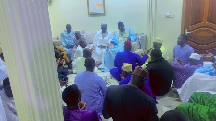 Tivaouane: Le secrétaire général de l’AFP Mbaye Dione reçu par Serigne Cheikh Tidiane Sy Dabakh
