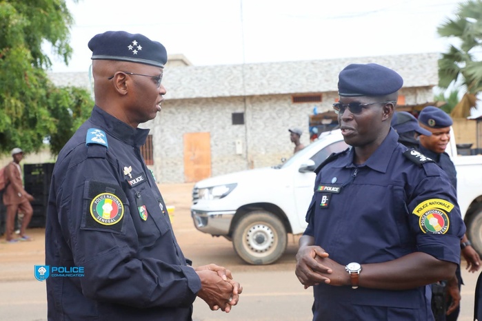 Maouloud 2026 : Le Directeur général de la Police nationale en visite stratégique à Tivaouane...Un large effectif de policiers engagés