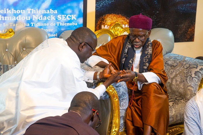 Médina Baye et Thiénaba: Le DG du Port, Doune Pathé Mbengue sollicite les prières pour Diomaye Faye et pour sa réussite à la tête du Sénégal Médina Baye et Thiénaba: Le DG du Port, Doune Pathé Mbengue sollicite les prières pour Diomaye Faye et pour sa réussite à la tête du Sénégal