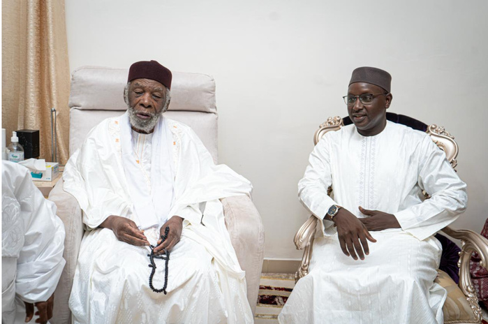 Préparatifs du Gamou : le Ministre de l’Hydraulique et de l’Assainissement, Dr Cheikh Tidiane Dièye, en visite à Ndiassane pour s’enquérir du dispositif mis en place