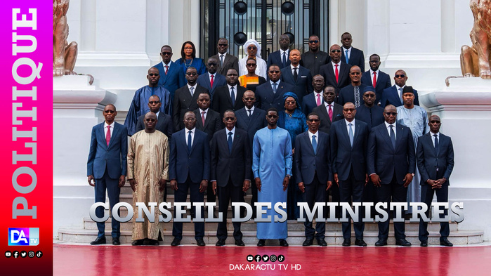 LE COMMUNIQUÉ DU CONSEIL DES MINISTRES DU MERCREDI 02 SEPTEMBRE 2026