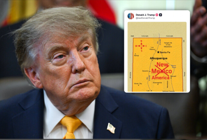 Après le golfe du Mexique et le lac Ontario, Trump veut rebaptiser un État américain