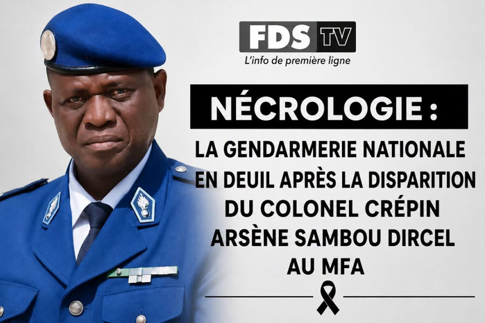 Nécrologie : Décés du Colonel Crépin Arsène Sambou, Directeur du Contrôle des Études et de la Législation au Ministère des Forces Armées Nécrologie : Décés du Colonel Crépin Arsène Sambou, Directeur du Contrôle des Études et de la Législation au Ministère des Forces Armées