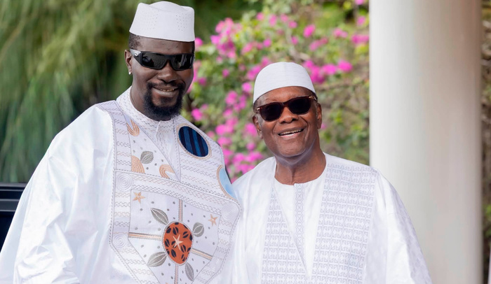 Côte d'Ivoire: le président guinéen Mamadi Doumbouya en visite officielle à Abidjan