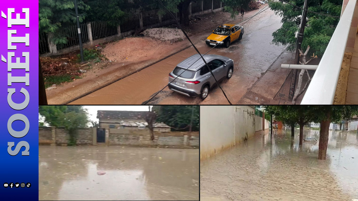 Thiès : plusieurs quartiers touchés par les fortes pluies Thiès : plusieurs quartiers touchés par les fortes pluies