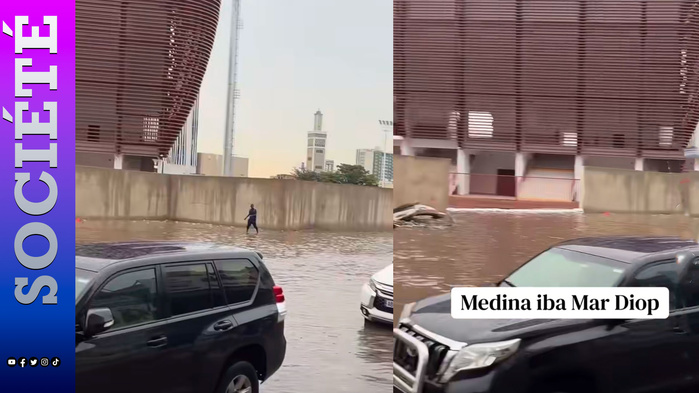 Inondations à Dakar : stade Iba Mar Diop sous les eaux