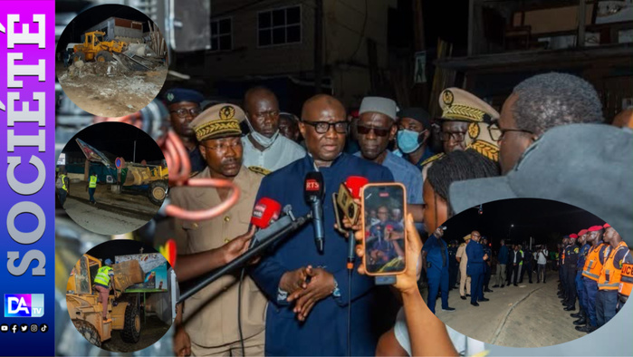 Désencombrement à Dakar: Le MINT Mouhamadou Makhtar Cissé sur le terrain pour superviser les opérations
