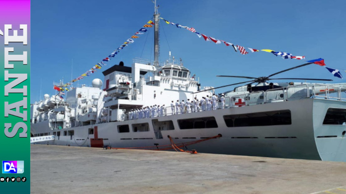 Coopération militaire Sénégal-Chine : le navire-hôpital chinois « JI Xian FANG ZHOU »  à Dakar du 24 au 1er octobre pour des consultations médicales gratuites