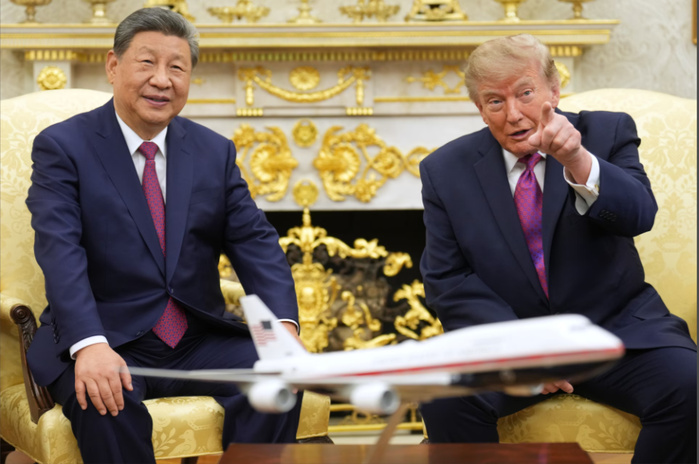 La paix entre la Chine et les États-Unis prônée par Xi et Trump à la Maison Blanche: “Une grande amitié” La paix entre la Chine et les États-Unis prônée par Xi et Trump à la Maison Blanche: “Une grande amitié”